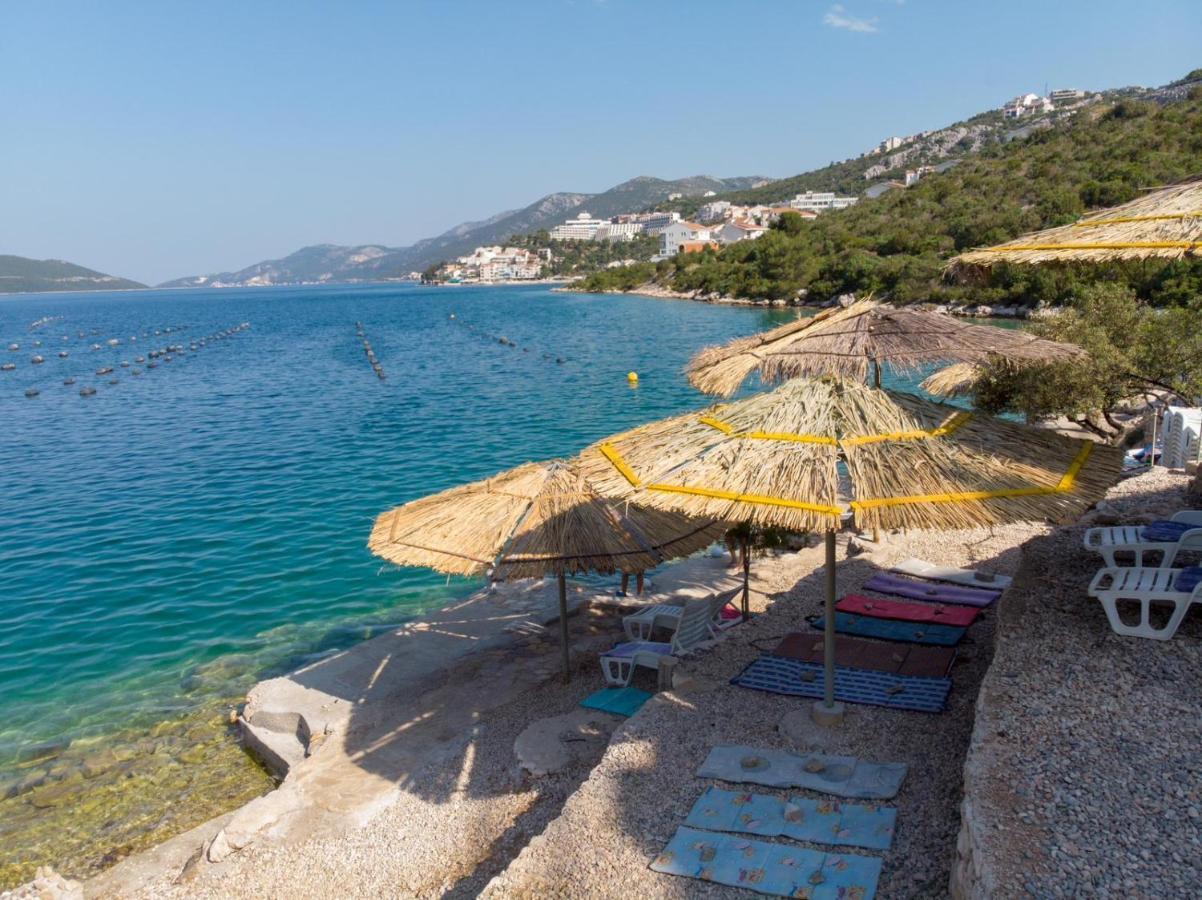 Beautiful Fully Renovated Apartment By The Sea, Large Balcony With Enchanting Views Neum Eksteriør bilde